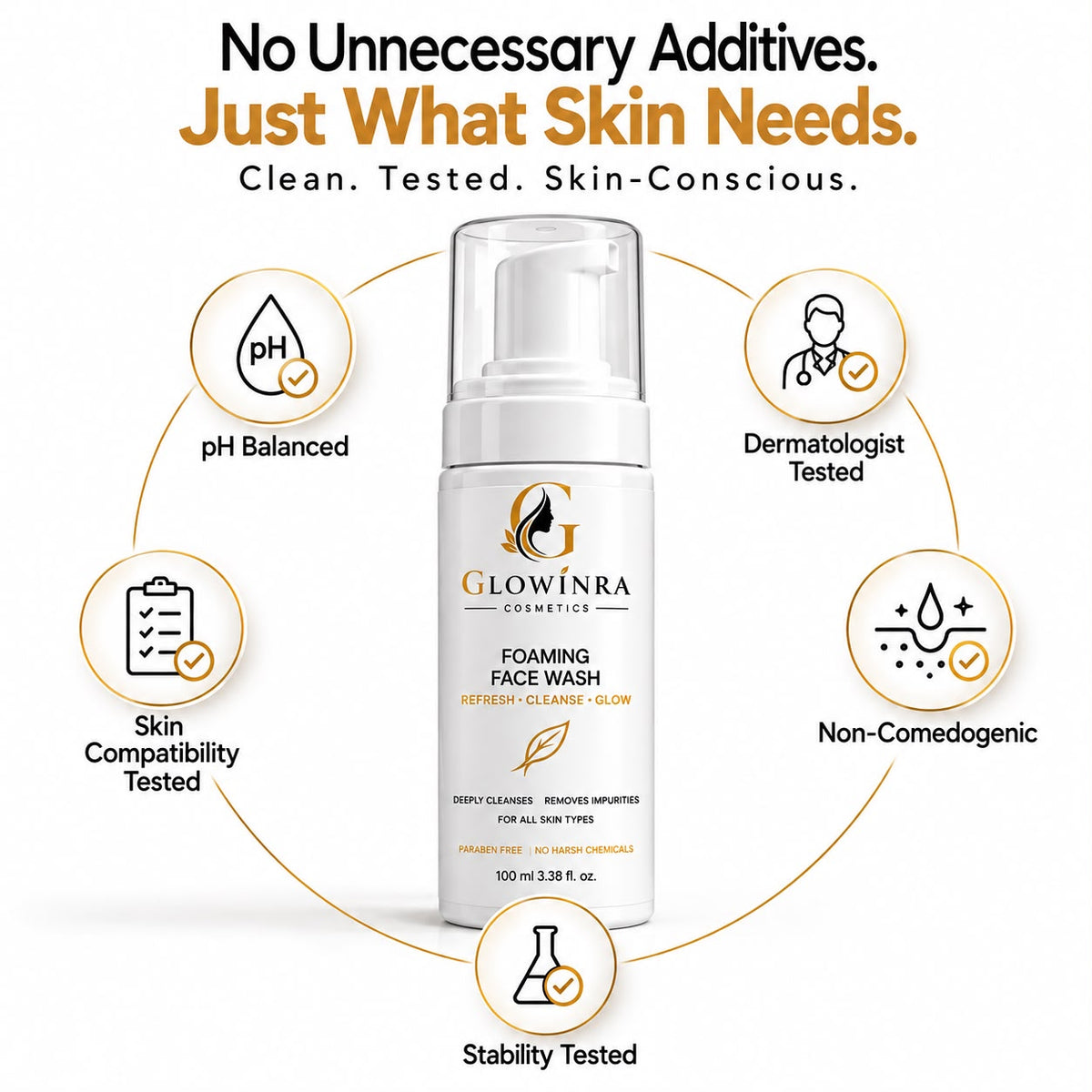 Acne Foaming Face Wash For Clearer Skin